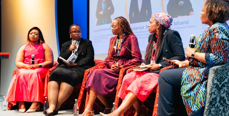 Women in minerals panel discussion